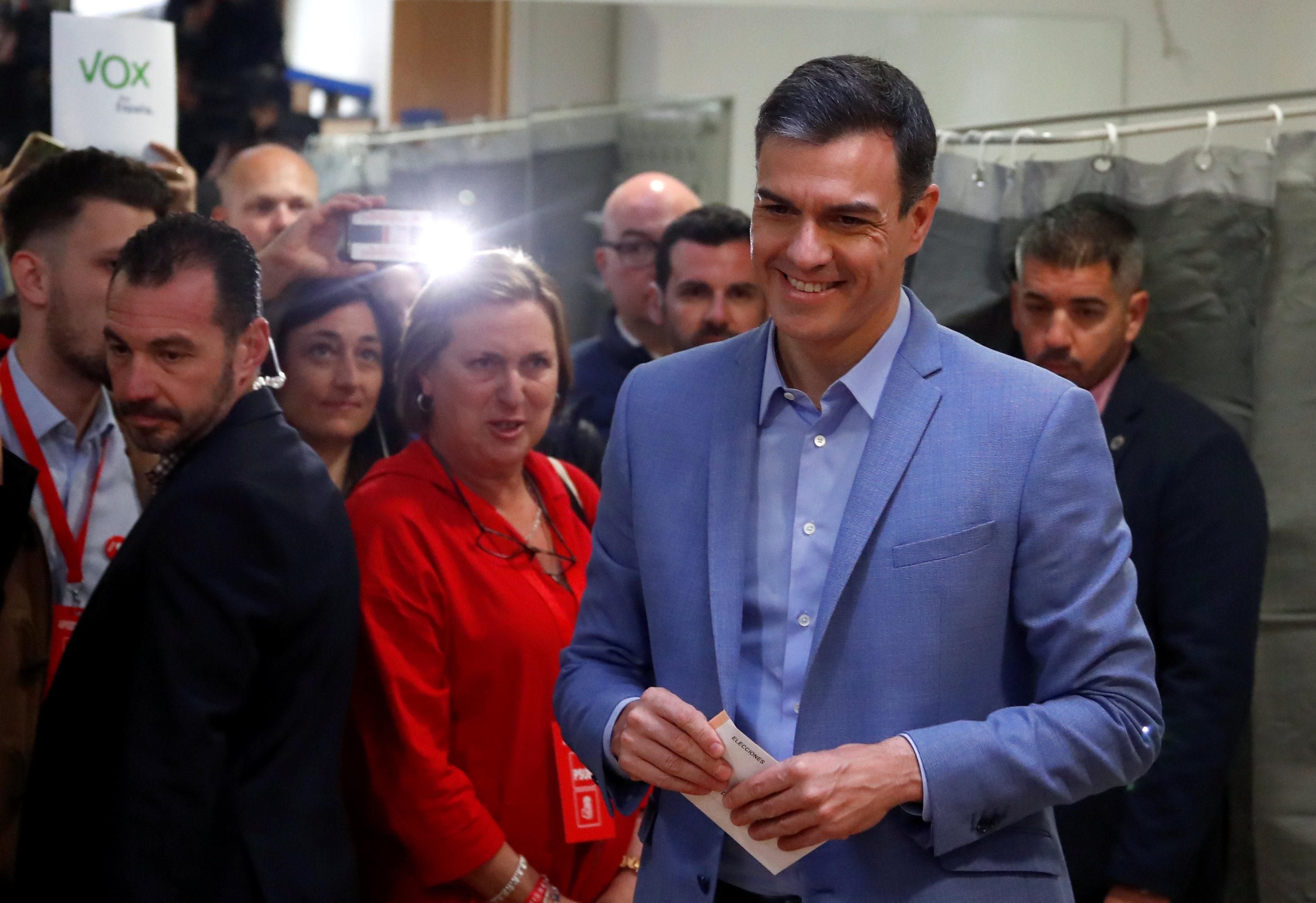 Pedro Sánchez, PSOE, necesitaría de otros partidos para poder gobernar.