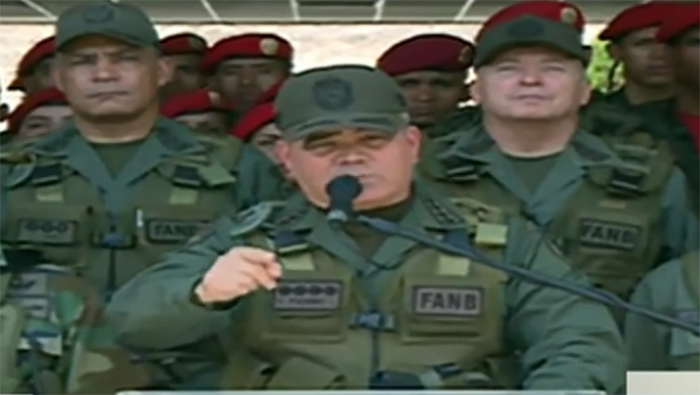El funcionario venezolano sostuvo que se trató de un intento de golpe de estado, calificando el hecho como una acción 