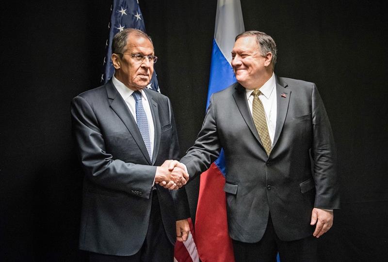 Lavrov y Pompeo conversaron en el marco de la celebración de la reunión ministerial del Consejo Ártico, en Finlandia.