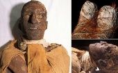 La momia del supuesto verdugo de Ramsés III (en la imagen) pertenecía a una persona de entre 18 y 20 años de edad, de acuerdo con Hawas.