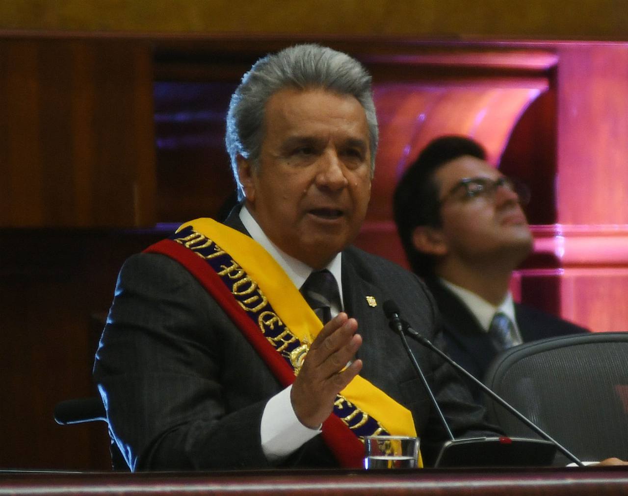 El mandatario cumple dos años en el poder, lo que sería la mitad de su período como presidente de Ecuador.