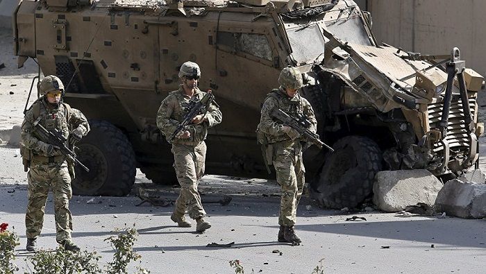 Las fuerzas extranjeras que mantienen la ocupación en territorio afgano son de EE.UU. y la OTAN.