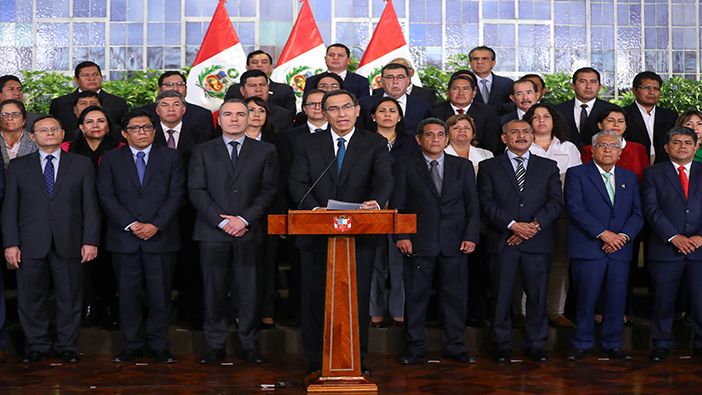 Martín Vizcarra instó al Congreso a aprobar la moción de confianza para avanzar en la lucha contra la corrupción.