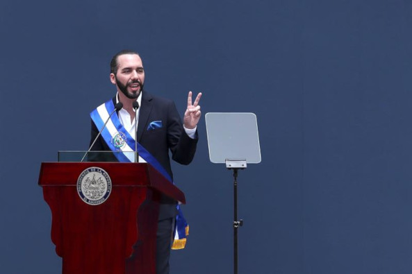Bukele fue investido como presidente de El Salvador para el mandato 2019-2024.