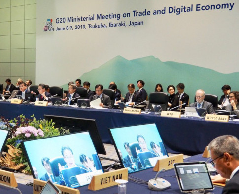 El G20 analizó nuevas reglas impositivas para los gigantes de las tecnologías de la información.