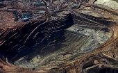 La mina chilena de Chuquicamata es la responsable del 11 por ciento del cobre mundial, con una producción anual de casi 1,7 millones de toneladas métricas de cobre fino (TMF).