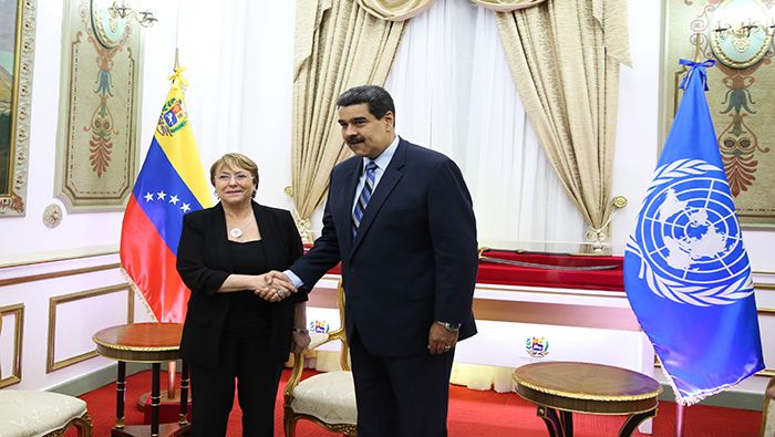 Michelle Bachelet expresó su preocupación por las consecuencias de las sanciones de EE.UU. hacia el país suramericano.