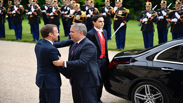 En Europa, Duque llamó a proseguir con el “cerco diplomático” contra Venezuela.