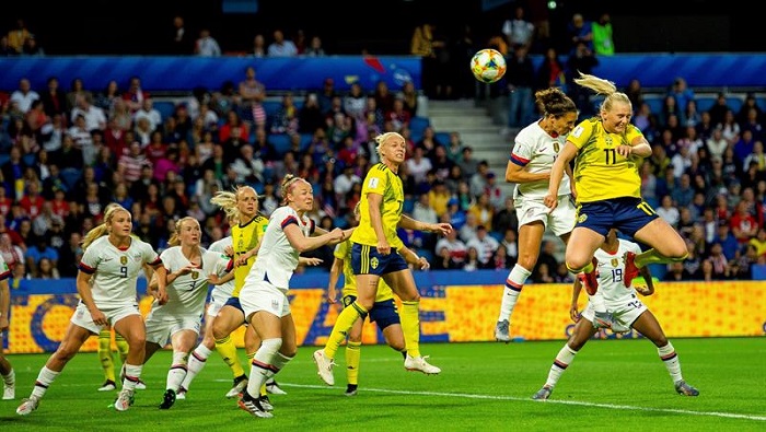 America latina se quedó sin representación tras la eliminación de Brasil en la Copa del Mundo Femenina en Francia.