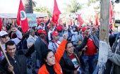 De acuerdo con los militantes del MST la labor de la Vigilia esta semana es la de "arreglar las filas de la resistencia".