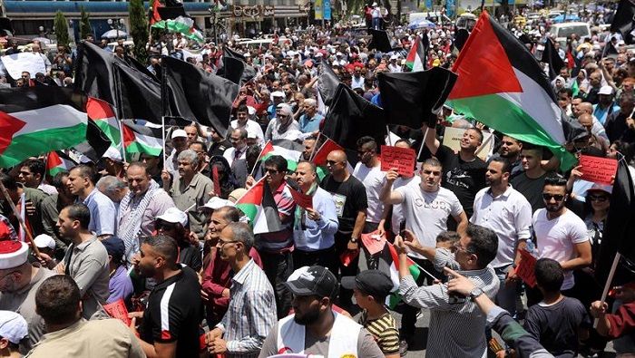 Cerca de 3.000 personas protestaron al norte de Cisjordania en rechazo al Foro.