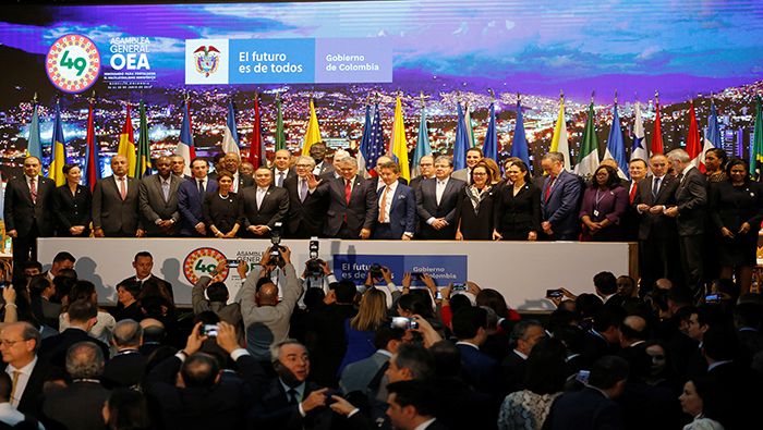 México recordó que la Carta de la OEA le prohíbe al organismo inmiscuirse en asuntos internos de los países miembros.