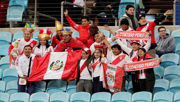 Los hinchas de Perú ganaron el premio a la mejor del Mundial Rusia 2018, otro elemento sumado a la rivalidad.