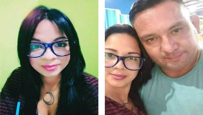 Yeniffer Gavidia Mejia y quien era su pareja al momento de su desaparición, Jorge López Diaz.