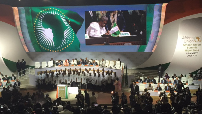 Líderes de más de 50 naciones de África firmaron un acuerdo de libre comercio continental.