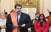 Nicolás Maduro agradeció la visita del líder humanitario Sri Sri Ravi Sankar, quien servirá de mediador en el proceso de paz con la oposición.