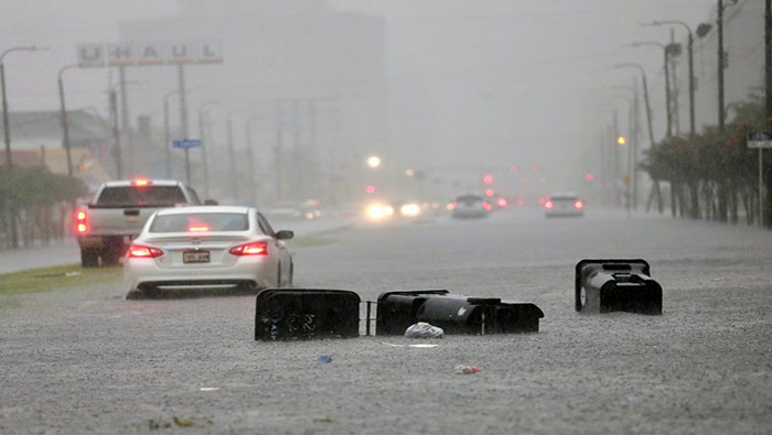 El impacto de Barry podría ser catastrófico en algunas áreas de Luisiana que se encuentran inundadas por la crecida histórica del río Misisipi.