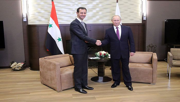 Vladímir Putin y Bashar al Assad expresaron el compromiso de profundizar las relaciones entre ambas naciones.