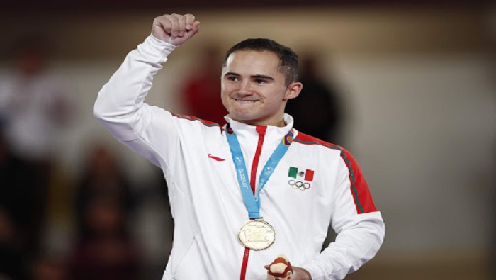 El mexicano Fabián de Luna obtuvo la medalla de oro en la prueba de las anillas en gimnasia artística.