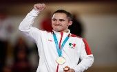 El mexicano Fabián de Luna obtuvo la medalla de oro en la prueba de las anillas en gimnasia artística.