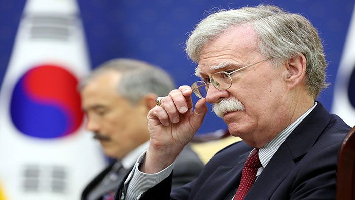 Bolton acusó a Rusia de supuestamente violar el tratado misilistico.
