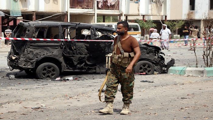 La vocería del Ejército yemení destacó que el ataque terrorista logró su objetivo con alta precisión.