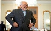 "No tengo propiedades ni intereses fuera de Irán. Gracias por considerarme una amenaza tan grande para vuestra agenda", aseguró el canciller iraní.