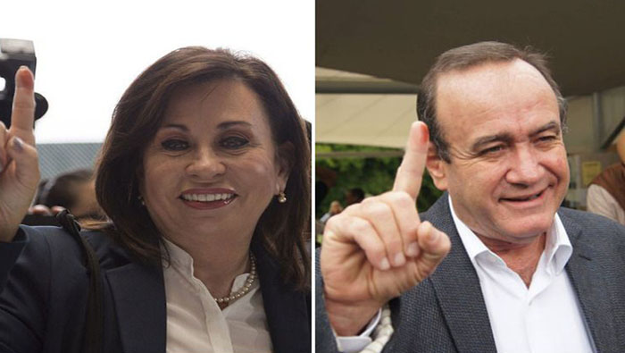 Sandra Torres y Alejandro Giammattei se medirán en el balotaje presidencial el próximo 11 de agosto.