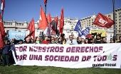 Los organizadores exigen al presidente Sebastián Piñera impulsar políticas más justas y con mayores libertades.