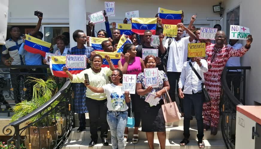 Desde Benín, también se suman a la convocataria mundial de apoyo a Venezuela.