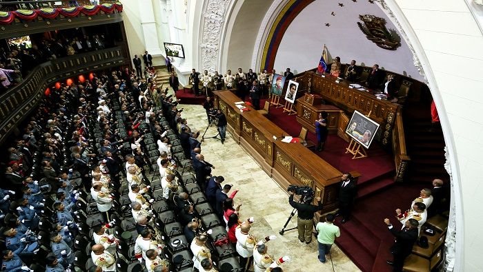 El presidente de la ANC, Diosdado Cabello, rechazó que voceros de la oposición venezolana celebraran el bloqueo impuesto por EE.UU.
