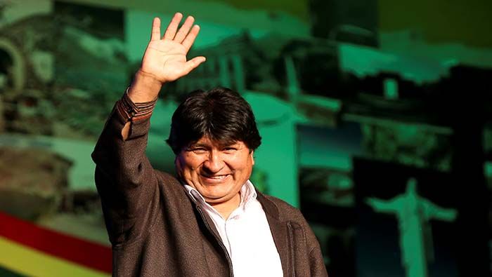 Morales espera alcanzar una nueva victoria electoral el 20 de octubre.