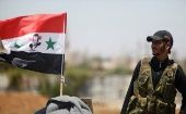 El ejército sirio recibió del apoyo aéreo ruso para intensificar los bombardeos contra los terroristas y conseguir la liberación de los poblados.