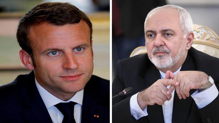 El debate entre el mandatario francés Emmnuel Macron y el canciller iraní Mohamad Yavad Zarif se centró en el pacto nuclear alcanzado en 2015.