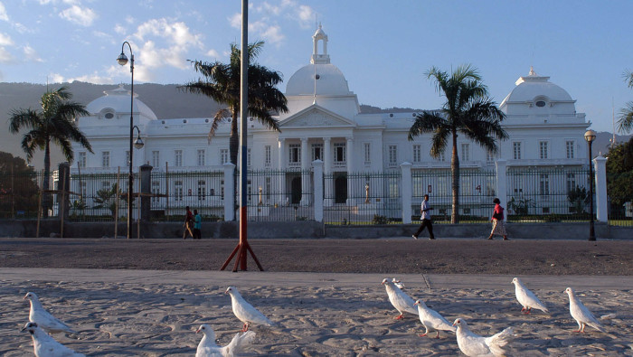 Foto de archivo del Palacio Nacional de Haití, sede del gobierno.