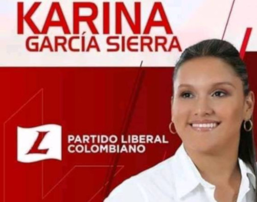 Karina García reveló que había sido amenazada de muerte.