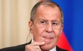 El canciller ruso Sergei Lavrov participó el lunes en el Consejo de Cooperación de Seguridad Ruso-Francés.