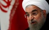 El jefe de Estado persa reiteró que están dispuestos al diálogo, pero sin sanciones como condicionantes.