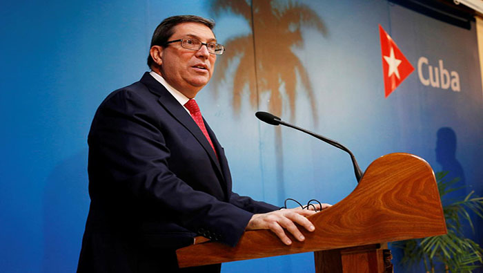 Rodríguez reiteró que no habrán sanciones que dobleguen la dignidad del pueblo cubano.
