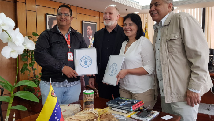 Venezuela y la FAO firmaron un acuerdo para el desarrollo de un sistema de información forestal.