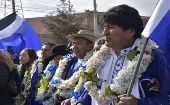 El presidente boliviano insiste que el proyecto político del MAS, representa la garantía a los derechos humanos de la población.