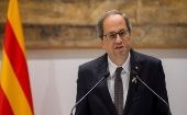 El líder catalán expresó su preocupación al no ver que se aplique el informe del Grupo de Trabajo de Detención Arbitraria de las Naciones Unidas.