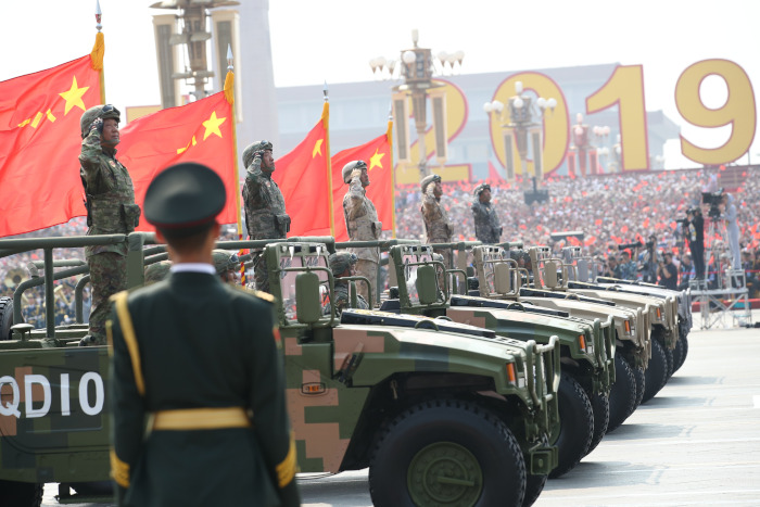 El desfile militar ha sido una demostración de los avances que ha conseguido China en este terreno.