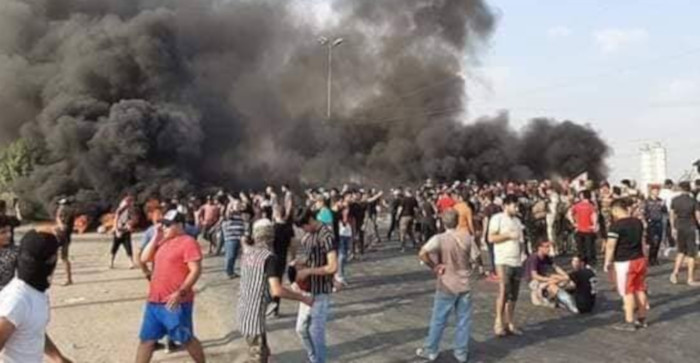 El Gobierno iraquí llamó a los manifestantes a controlarse y manifestarse de manera pacífica.
