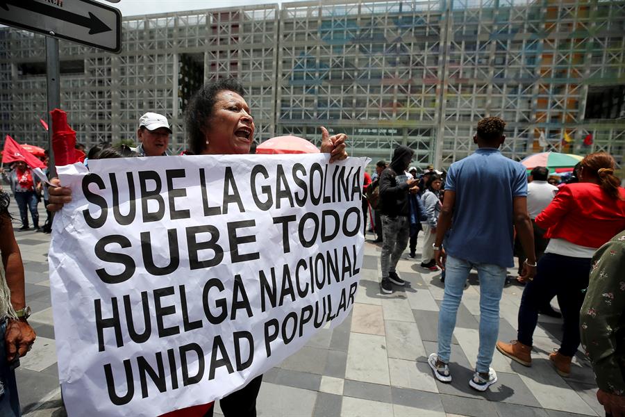 De acuerdo con reportes del Estado, van 350 detenidos durante las protestas de este jueves en Ecuador.