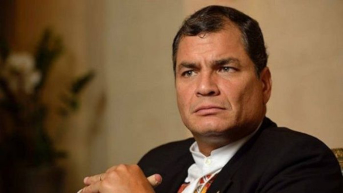 Sobre una posible participación electoral, Correa dijo no estar 