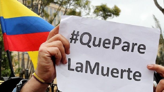 El secretario general del Partido Comunista Colombiano denunció la ausencia de garantías para los sectores de la oposición en Colombia.