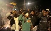 Los ecuatorianos celebraron en las calles la derogación del decreto 883 que eliminaba los subsidios a los combustibles.