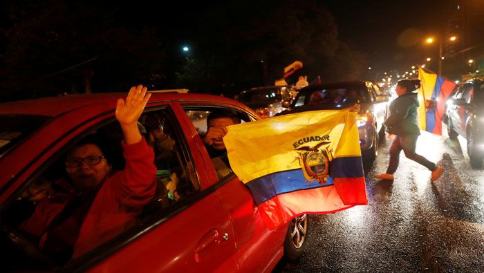 El llamado responde a la ministra ecuatoriana de Interior, María Paula Romo, quien dijo que “llama la atención” la cobertura de las protestas por un medio ruso.