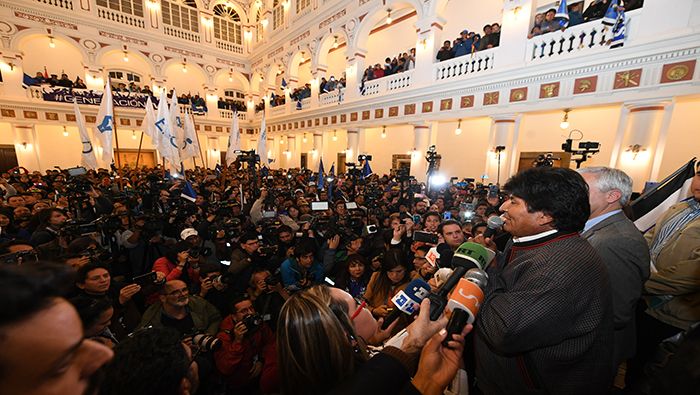 Evo Morales estará al frente del Gobierno de Bolivia hasta el año 2025.